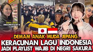 Download lagu HEBOH DI JEPANG‼️LAGU INDONESIA MENCENGKERAM ANAK MUDA NEGRI SAKURA! mp3