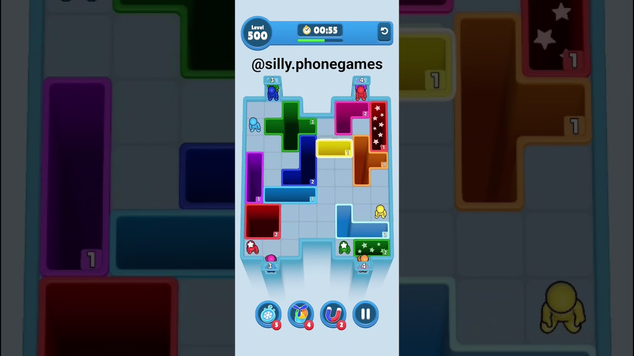 Drop Away Level 500 Walkthrough Solution