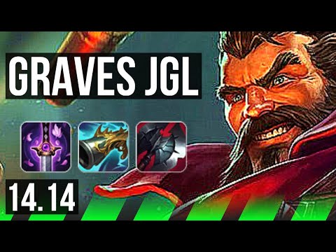 GRAVES vs UDYR (JGL) | Rank 3 Graves, 10/1/11, Dominating, Rank 22 | BR Challenger | 14.14