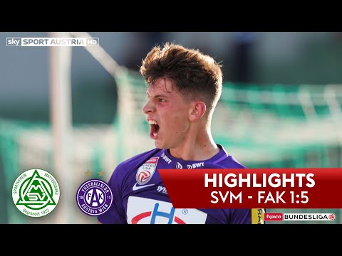 Highlights: tipico Bundesliga, 3. Runde: SV Mattersburg - FK Austria Wien 1:5