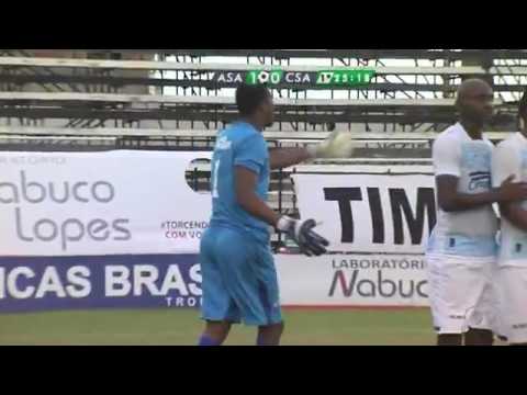 ASA 1x0 CSA - 2ª rodada do hexagonal- Camp. Alagoano 2017
