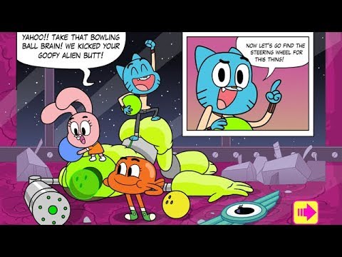 The Amazing World of Gumball - Battle Bowlers - THE END [Cartoon Network Games] Video