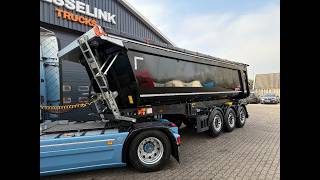 Новый полуприцеп самосвал Schmitz Cargobull SKI 24 SL 28m3 Stalen kipper Liftas Automatisch zeil, Nieuw | Изображение 4 - Autoline