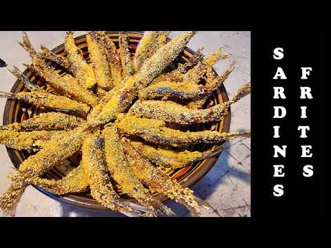 🐟 Sardines Frites Croustillantes #poisson grillé #sardines