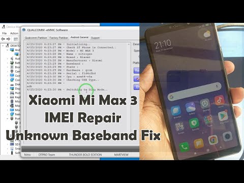 Xiaomi Mi Max 3 IMEI Repair | Unknown Baseband Fix Without Server or Credits