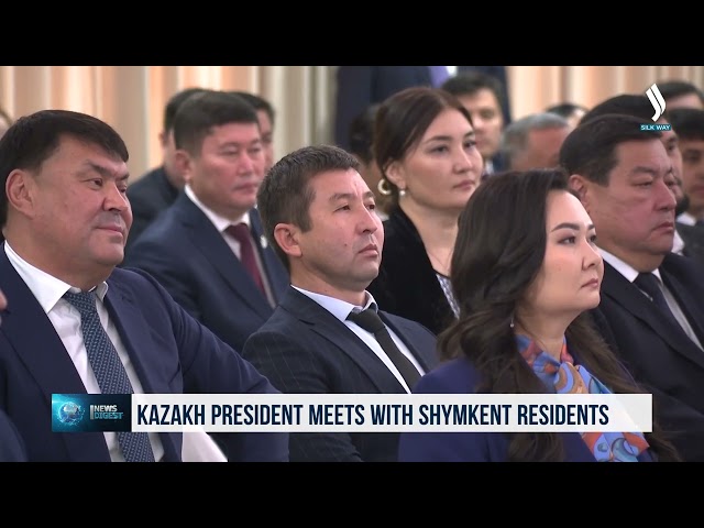 Президент Шымкент қаласының жұртшылығы алдында сөз сөйледі