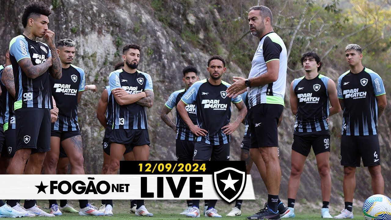 LIVE | Botafogo abre dois pontos na liderança; Matheus Nascimento deve pegar Corinthians