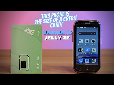 Unihertz Jelly 2E Review!! This lil phone is Awesome!!