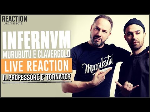 Murubutu e Claver Gold - Infernvm | REACTION by Arcade Boyz