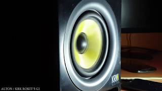 Video thumbnail for KRK ROKIT 5 G1 Bass Test. by altonalton