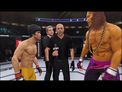 Bruce Lee vs. Kobi Bheriya - EA Sports UFC 4 - Epic Fight 🔥🐲