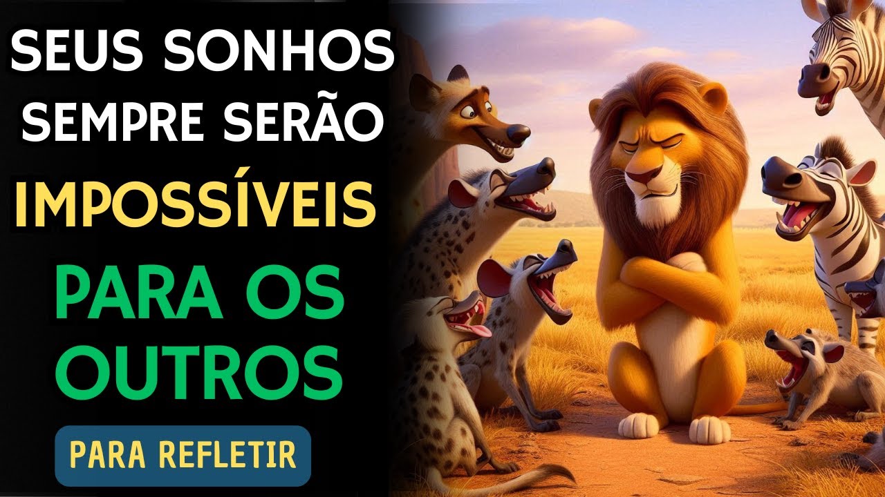 O Leão  que Ensinou a Descobrir seu Verdadeiro Potencial - Reflexão, Superação