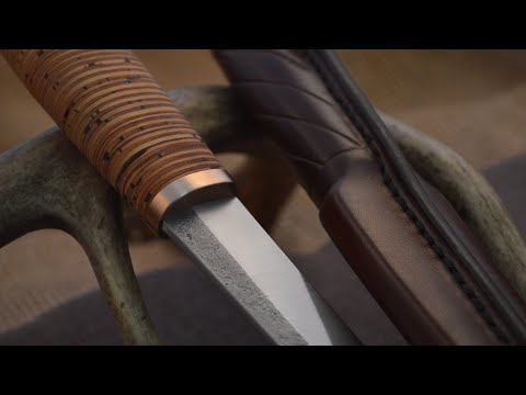 Knife Making // Forging A Birch Bark Puukko
