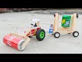 2 Amazing DIY Toys Matchbox Road Roller Coca Cola Cement Mixer Sanu Tech