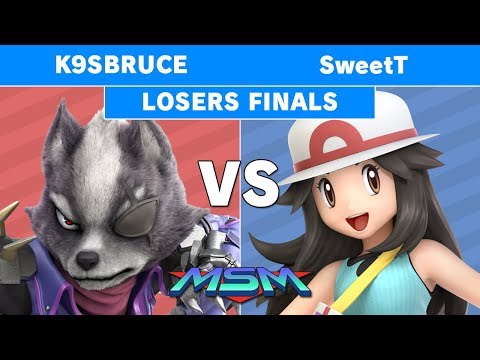 MSM 181 - PA | K9sbruce (Wolf) vs SweetT (Pkmn Trainer) Losers Finals - Smash Ultimate