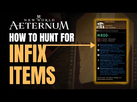New World Aeternum: So jagen Sie nach Infix-Vergünstigungen