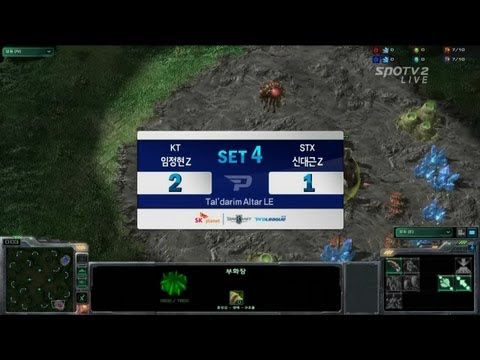 SPL [12.31]Crazy (KT) vs hyvaa (STX) 4SET /Taldarim Altar - Starcraft 2