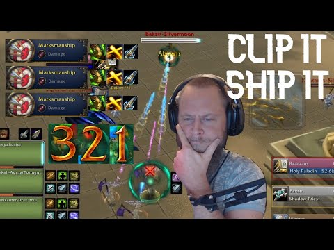 (9.1.5) Tripple mm hunter 3s! DBM pull timer aimed shots from stealth!