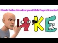 Classic Caillou Gives Everyone Middle Finger Grounded