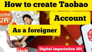 Create Taobao Account as a Foreigners#importation#1688#