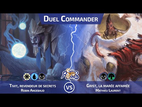 [MTG] [DUEL COMMANDER] Tivit, revendeur de secrets VS Grist, la marée affamée
