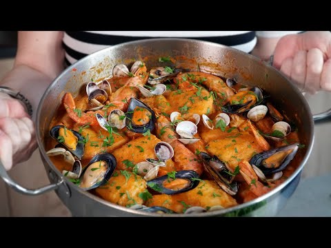 Zarzuela de pescado y marisco: la receta de mi madre