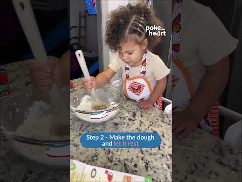 Talented Little Toddler Chef Makes Pizza