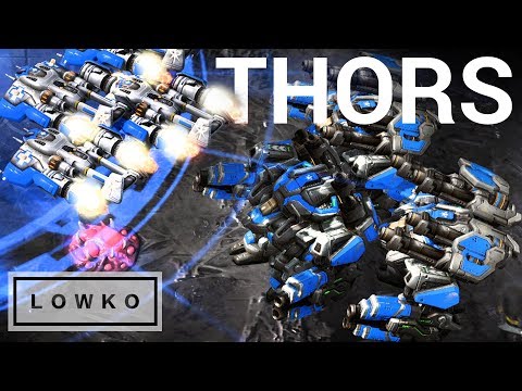 StarCraft 2: QUADRUPLE THOR DROP!