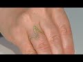 Diamond 14K Yellow Gold Ring Live With Tara