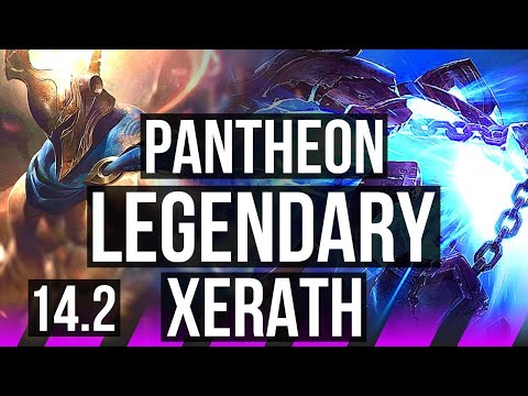 PANTHEON & Ezreal vs XERATH & Kai'Sa (SUP) | Legendary, 12/2/1 | BR Master | 14.2