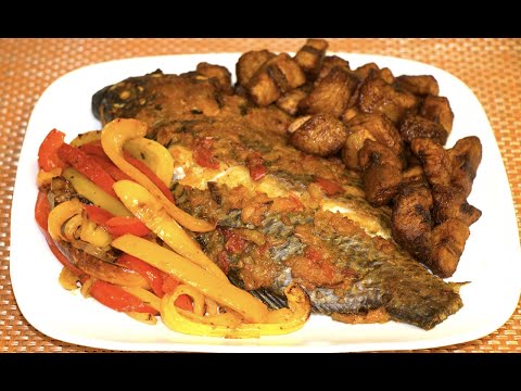Oven Roasted Tilapia..Liberian Baked Fish//SoeFoods