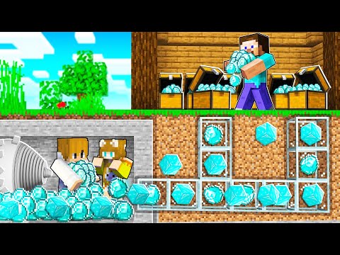 7 Ways to Steal Diamonds in Minecraft! 😨