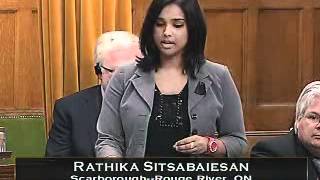 Rathika Sitsabaiesan- May 18, 2012 - Debate - Apology for Komagata Maru Tragedy