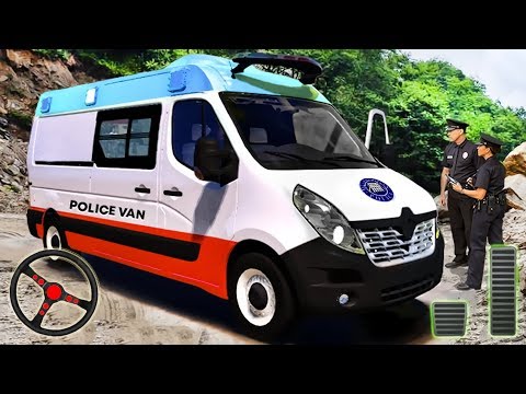 Police VAN Driving Simulator - Real Offroad Rescue Car Driver | Android Gameplay