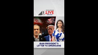 Iran President’s Letter To Americans | Firstpost LIVE