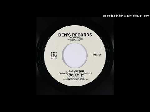Rare Modern Soul Gospel 45 Dennis Wiley - Right On Time