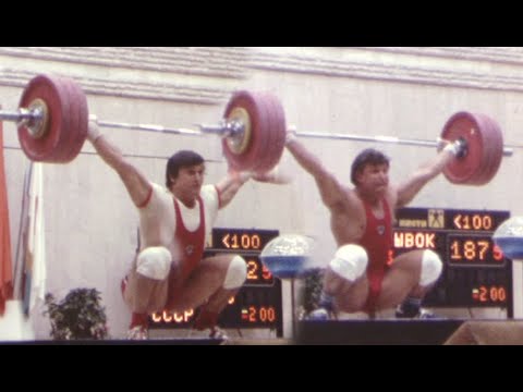422,5kg Total - Popov Alexander vs. Kuznetsov Pavel@100kg - 1983 Weightlifting World Championships