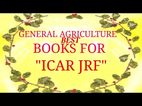 General agriculture books for icar jr
