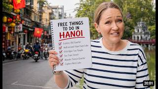 Hanoi Budget Travel Guide l What To Do For Free