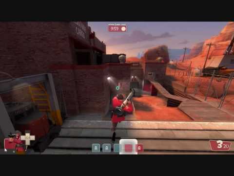 Team Fortress 2 - Epic Train Fail (cp_freight)