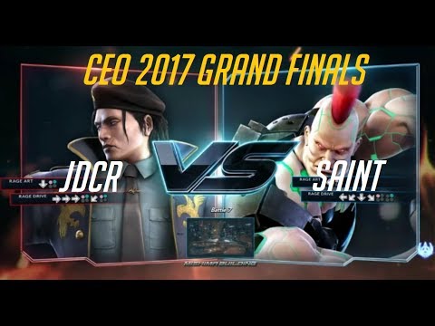 CEO 2017 - JDCR (Dragunov) vs Saint (Jack 7) - Grand Finals - Tekken 7 World Tour