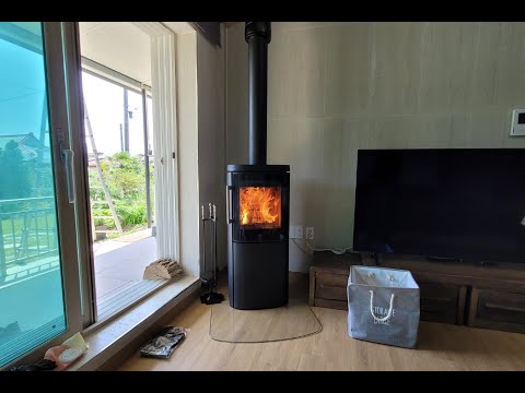 -벽난로 설치사례 / 순천 4540 블랙