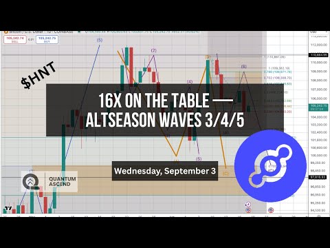 16x On the Table for $HNT — Altseason Waves 3/4/5