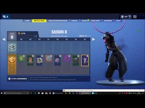 Fortnite - Hoop Master / Reifenmeister - Season 8 - Music and Dance - Extended Version