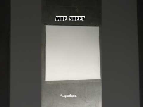 MDF Sublimation Sheet