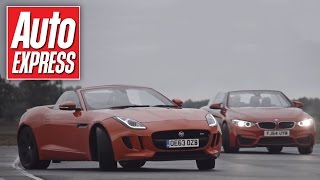 BMW M4 vs Jaguar F-Type Drift Off