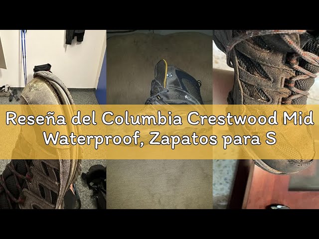 Vídeo relacionado con Columbia Crestwood, Zapatos para senderismo, Hombre, Shark Columbia Grey, 41 EU