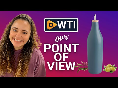 Sweejar Matte Olive Oil Dispenser Bottle for Kitchen Counter - WTI product video review