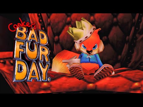 Conker's Bad Fur Day - Full Game 100% Walkthrough (All Cash)