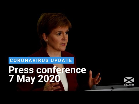 Coronavirus update from the First Minister: 7 May 2020